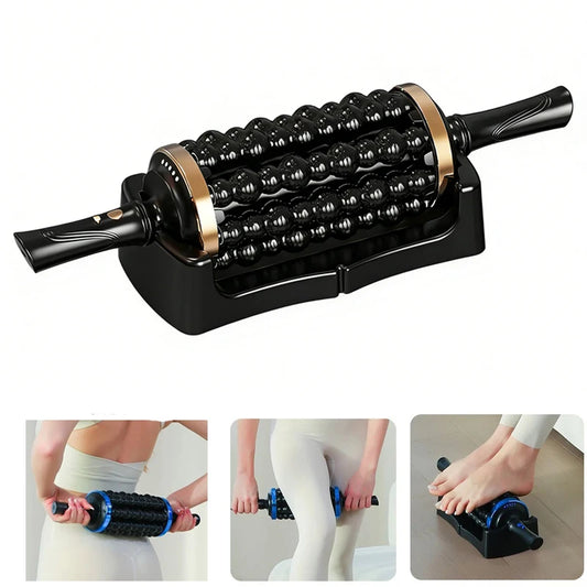 Relax Stress Massager Hand Held Massager for Muscle Rolling Percussive Massager Powered Muscle Roller Massager Whole Body Relief