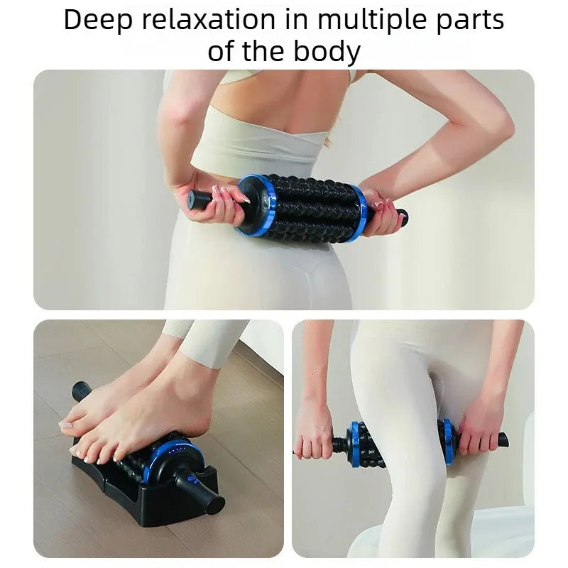 Relax Stress Massager Hand Held Massager for Muscle Rolling Percussive Massager Powered Muscle Roller Massager Whole Body Relief