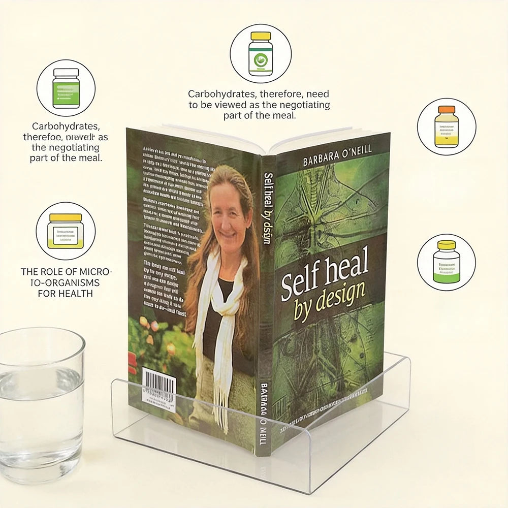 Self Heal By Design By Barbara O'Neill - Health Wellness Book on Micro-Organisms & Natural Self-Healing